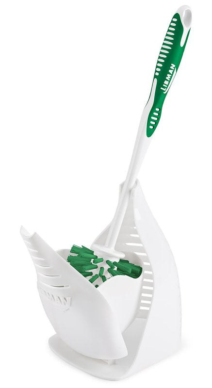 Libman 40 Bowl Brush, 1 in L Trim, PET Bristle, Polypropylene Holder, White Holder