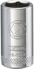 DWMT86106OSP SKT 1/4DR 6PT 9MM