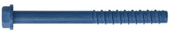 Buildex Tapcon 50426 Screw Anchor, Hex Drive, Steel, Metallic