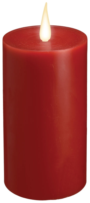 Xodus Innovations WC1686R Candle, Red Candle, D Alkaline Battery, LED Bulb