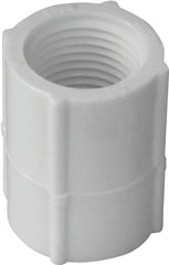 Xirtec 140 435467 Pipe Coupling, 3/4 in, FPT, White, SCH 40 Schedule, 480 psi Pressure