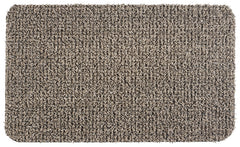 Grassworx Clean Machine Series 10372031 Door Mat, 30 in L, 18 in W, Rectangular, Medium Flair Pattern, Earth Taupe