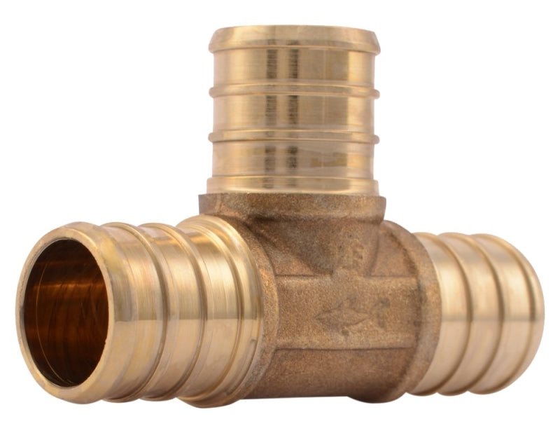 SharkBite UC370LFA Hose Pipe Tee, 3/4 in, PEX-A, PEX-B, 200 psi Pressure