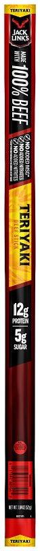 Jack Link's 10000029384 Beef Stick, Teriyaki, 1.84 oz