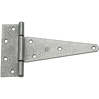 National Hardware N129-494 T-Hinge, 5-1/2 in H Dimensions, Galvanized Steel