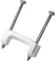 GB PS-150 Cable Staple, 1/2 in W Crown, Plastic/Polyethylene