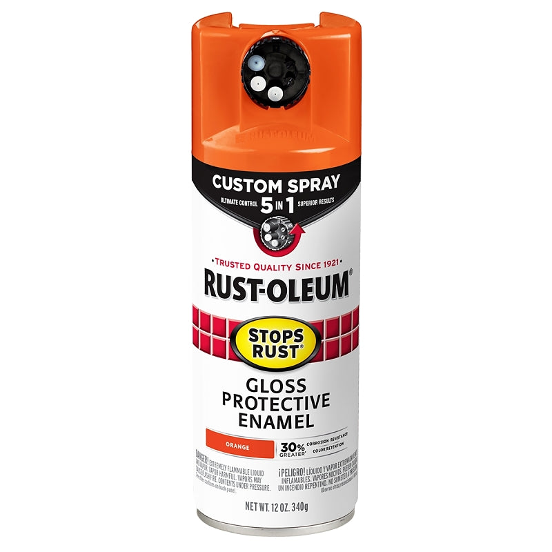 PAINT SPRAY GLOSS ORANGE 12OZ
