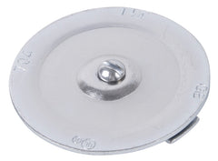 GB KO705 Knockout Seal, Steel, Silver, Galvanized