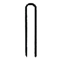 ProFIT 718231 Crown Staple, 1/4 in W Crown, 1 in L Leg, 18 ga, Electro-Galvanized, 1000/PK