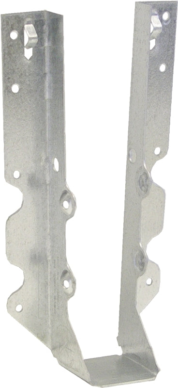 MiTek JUS210 Slant Joist Hanger, 7-3/4 in H, 1-3/4 in D, 1-9/16 in W, 2 in x 10 to 12 in, Steel, G90 Galvanized