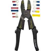 Calterm 05102 Prokit Terminal Kit with Crimp Tool, 600 V, 22 to 10 AWG Wire, Vinyl Insulation, Black
