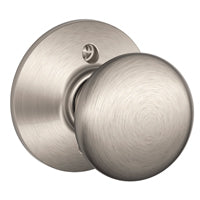 Schlage Plymouth Series F170 PLY 619 Dummy Knob, Satin Nickel