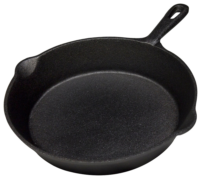 World Famous 1348 Camping Skillet, 10-1/2 in Dia, Cast Iron