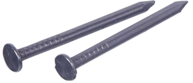 Hillman 532590 Nail, 4D, 1-1/2 in L, Steel, Bright, Flat Head, Smooth, Thin Shank, Silver