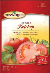 Mrs. Wages W541-J4425 Ketchup Tomato Mix, 5 oz Pouch