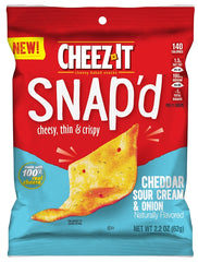 Cheez-It KEE11460 Baked Snacks, Cheddar Sour Cream, Onion, 2.2 oz