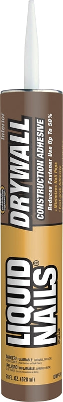 Liquid Nails DWP-24 Drywall Adhesive, Off-White, 28 oz Cartridge
