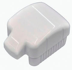 HRC-0W HND RAIL CAP ALUM WHT