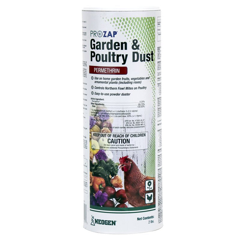 Neogen 1499540 Garden and Poultry Dust, Powder, 2 lb, Container