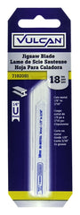 Vulcan 831941OR High-Quality Jig Saw Blade, 2-3/4 in L, 18 TPI, HSS Tooth Cutting Edge