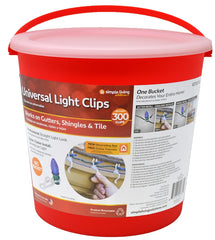 Santas Forest 68841 Universal Light Clip, Plastic, 300 CT
