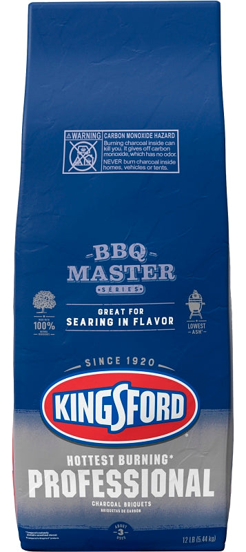 Kingsford 32100 Professional Briquette, 12 lb Bag