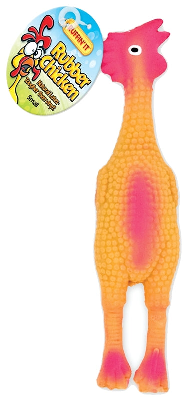 80528-2 TOY PET RUBBR CHKN SM