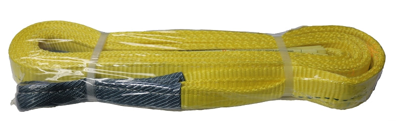 S-Line 20-EE2-9802X12 Lifting Sling, 2 in W, 12 ft L, 2-Ply, 6200 lb Vertical Hitch, Polyester, Gray