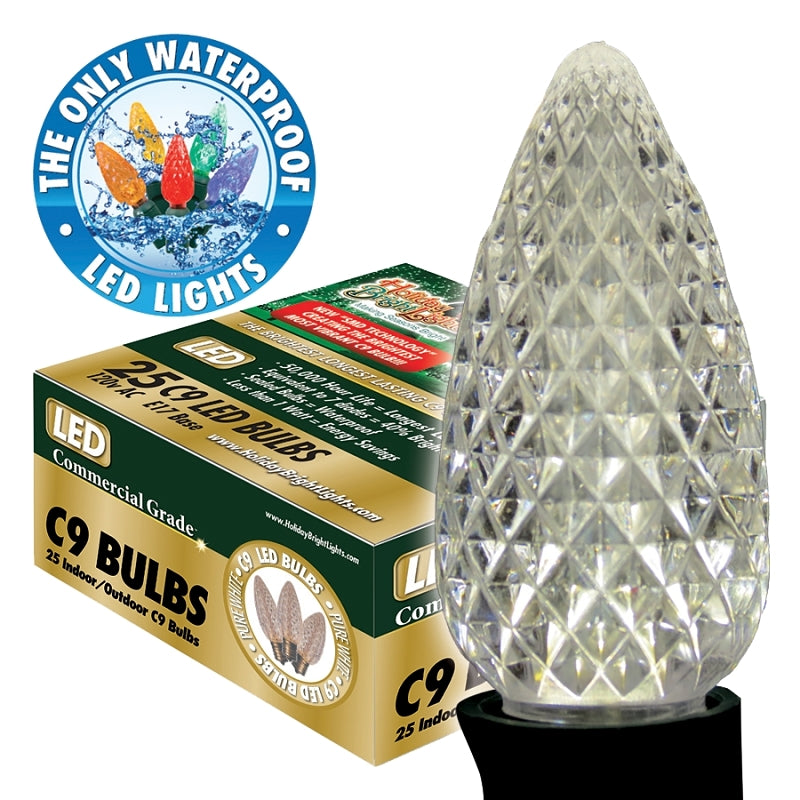 BULB SMD C9 LED PURE WH BX25