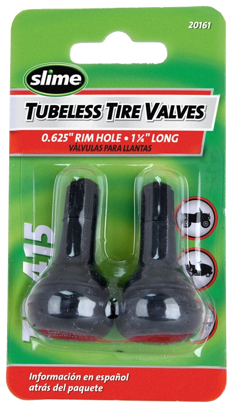 Slime 20161/2079-A Tubeless Tire Valve, Rubber