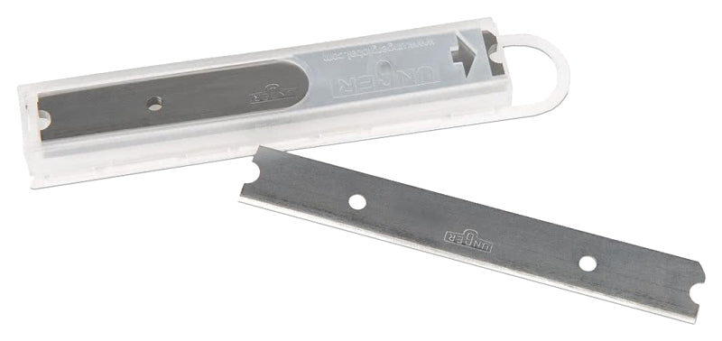 Unger 977130 Floor Scraper Blade, 4 in L, 4 in W, Stainless Steel