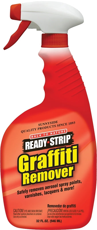 Back to Nature 68932 Graffiti Remover, Liquid, Mild, 32 oz, Can