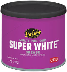 Sta-Lube SUPER WHITE SL3151 Lithium Grease, 14 oz Can, White