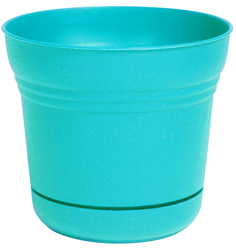 Bloem SP0527 Saturn Planter, 5 in W, Bell, Plastic, Calypso, Matte