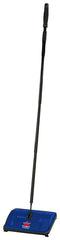 Bissell 2402C Manual Floor/Carpet Sweeper, 9 in W Cleaning Path, Blue