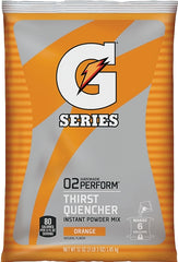 Gatorade 03968 Thirst Quencher Instant Powder Sports Drink Mix, Powder, Orange Flavor, 51 oz Pack