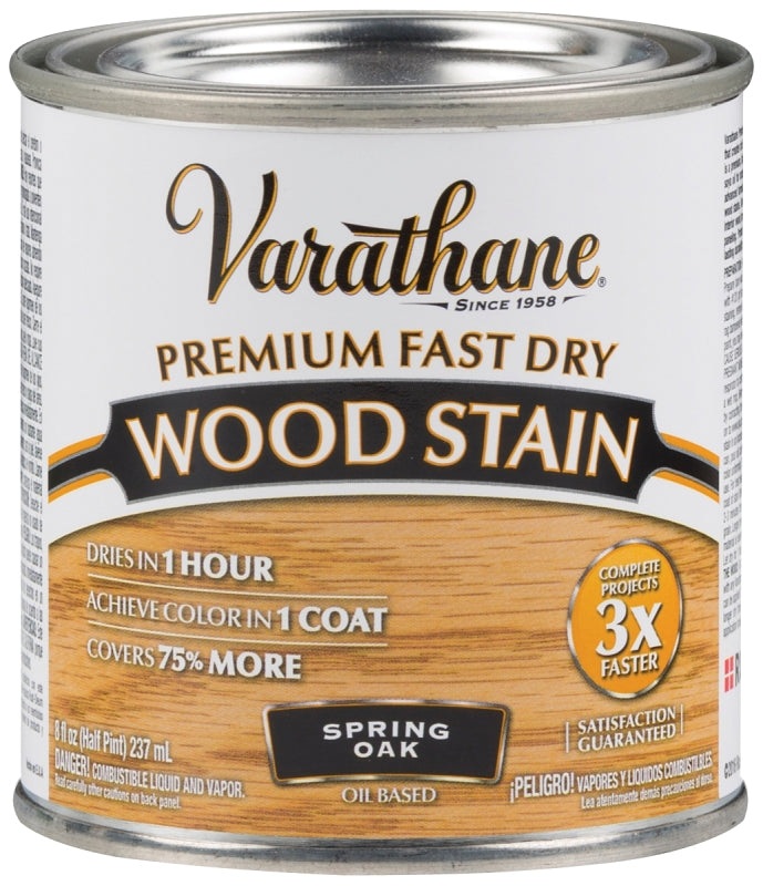 Varathane 262023 Stain, Spring Oak, Liquid, 0.5 pt, Can