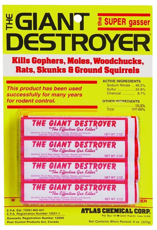 Atlas Chemical 00333 Giant Destroyer