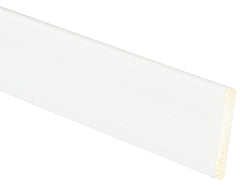 Inteplast Group 92670800032 Lattice Moulding, 8 ft L, 1/8 in W, Polystyrene, Crystal White