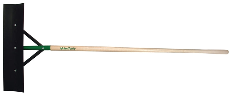 Razor-Back 83111 Barn Scraper, 24 in Blade, Reversible Blade, 24 in W Blade, 6 in L Blade, HCS Blade, Wood Handle, White