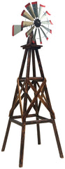 Leigh Country TX 93485 Char-Log Windmill, 9 ft H Tower