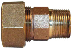 Legend T-4350NL Series 313-144NL Pipe Coupling, 3/4 in, Compression x MNPT, Bronze, 100 psi Pressure