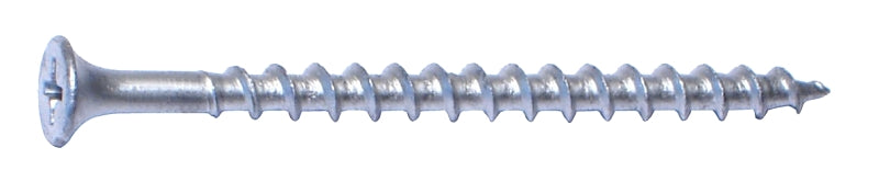 Midwest Fastener 07917 Deck Screw, #8 Thread, 2-1/2 in L, Coarse Thread, Bugle Head, Phillips Drive, Steel, Dacrotized