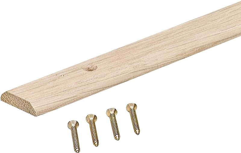 M-D 85241 Seam Binder, 72 in L, 1-1/4 in W, Smooth Surface, Oak Wood, Unfinished