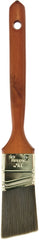 Linzer WC2125-1.5 Paint Brush, 1-1/2 in W, 2-1/4 in L Bristle, Polyester Bristle, Sash Handle