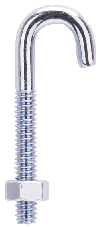 ProSource LR319 J-Bolt, 2-5/16 in L, 100 lbs Working Load, Zinc