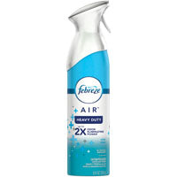 febreze 3077219924 Air Freshener, 8.1 oz Aerosol Can, Crisp Clean