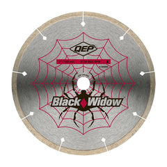 QEP Black Widow 6-7008BW Blade, 7 in Dia