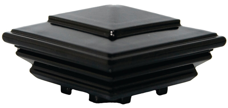 DPC-T-BL RAILING PT CAP TR BLK