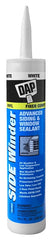 DAP 00801 Siding and Window Sealant, White, 24 hr Curing, -35 to 140 deg F, 10.1 oz Cartridge